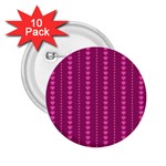 Purple Hearts 2.25  Button (10 pack)