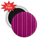 Purple Hearts 2.25  Magnet (10 pack)