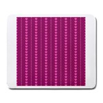 Purple Hearts Large Mousepad