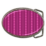 Purple Hearts Belt Buckle