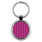 Purple Hearts Key Chain (Round)