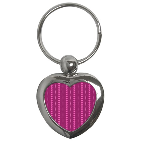 Purple Hearts Key Chain (Heart) from ArtsNow.com Front