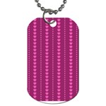 Purple Hearts Dog Tag (One Side)