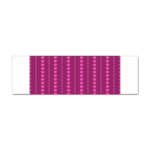 Purple Hearts Sticker Bumper (10 pack) from ArtsNow.com Front