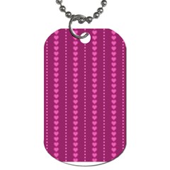 Purple Hearts Dog Tag (Two Sides) from ArtsNow.com Front