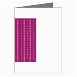 Purple Hearts Greeting Card