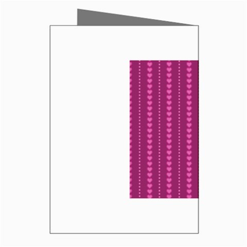 Purple Hearts Greeting Cards (Pkg of 8) from ArtsNow.com Right