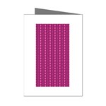 Purple Hearts Mini Greeting Cards (Pkg of 8)