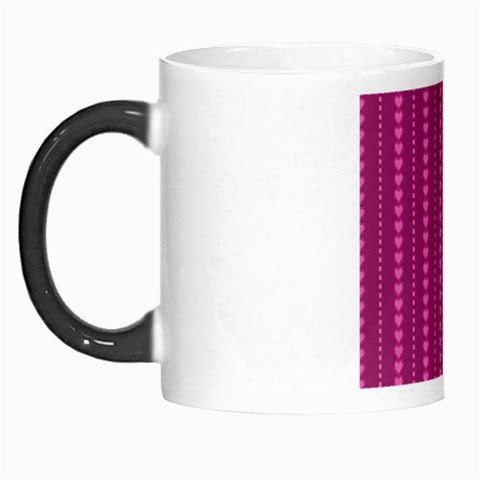 Purple Hearts Morph Mug from ArtsNow.com Left