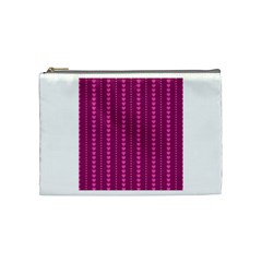 Purple Hearts Cosmetic Bag (Medium) from ArtsNow.com Front