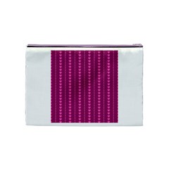 Purple Hearts Cosmetic Bag (Medium) from ArtsNow.com Back