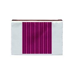 Purple Hearts Cosmetic Bag (Medium) from ArtsNow.com Back