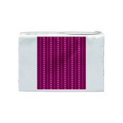 Purple Hearts Cosmetic Bag (Medium) from ArtsNow.com Back