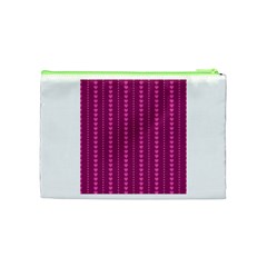 Purple Hearts Cosmetic Bag (Medium) from ArtsNow.com Back