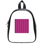 Purple Hearts School Bag (Small)