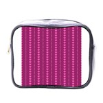 Purple Hearts Mini Toiletries Bag (One Side)