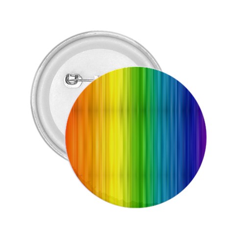 Rainbow 2.25  Button from ArtsNow.com Front