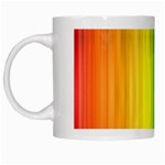 Rainbow White Mug