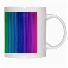 Rainbow White Mug from ArtsNow.com Right