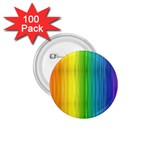 Rainbow 1.75  Button (100 pack) 