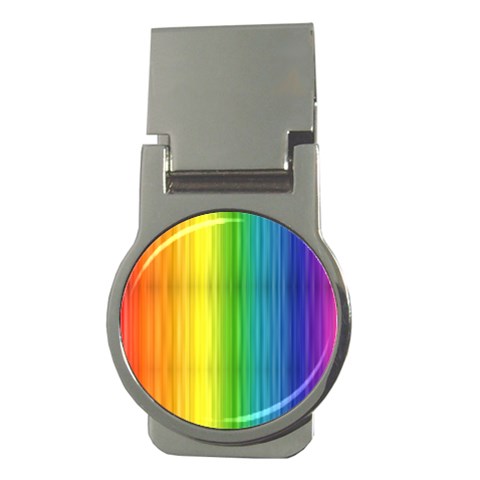 Rainbow Money Clip (Round) from ArtsNow.com Front