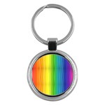 Rainbow Key Chain (Round)