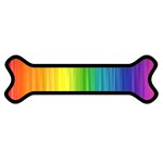 Rainbow Magnet (Dog Bone)