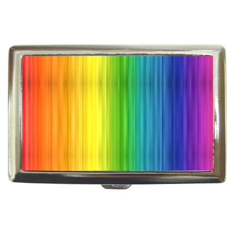 Rainbow Cigarette Money Case from ArtsNow.com Front