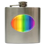 Rainbow Hip Flask (6 oz)