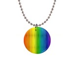 Rainbow 1  Button Necklace