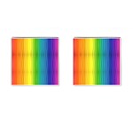 Rainbow Cufflinks (Square)