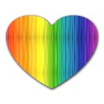 Rainbow Mousepad (Heart)