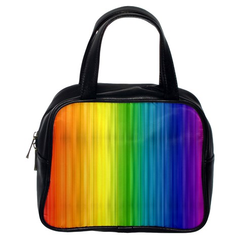 Rainbow Classic Handbag (One Side) from ArtsNow.com Front