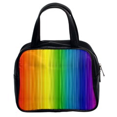 Rainbow Classic Handbag (Two Sides) from ArtsNow.com Front