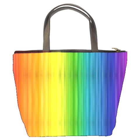 Rainbow Bucket Bag from ArtsNow.com Back