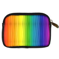 Rainbow Digital Camera Leather Case from ArtsNow.com Back