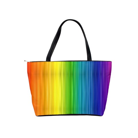 Rainbow Classic Shoulder Handbag from ArtsNow.com Back