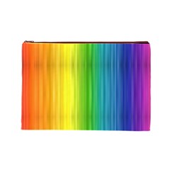 Rainbow Cosmetic Bag (Large) from ArtsNow.com Front