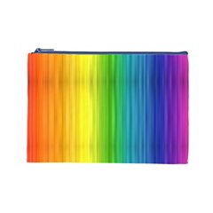 Rainbow Cosmetic Bag (Large) from ArtsNow.com Front