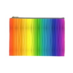 Rainbow Cosmetic Bag (Large) from ArtsNow.com Front