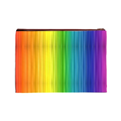 Rainbow Cosmetic Bag (Large) from ArtsNow.com Back