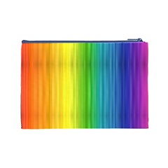 Rainbow Cosmetic Bag (Large) from ArtsNow.com Back