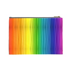 Rainbow Cosmetic Bag (Large) from ArtsNow.com Back