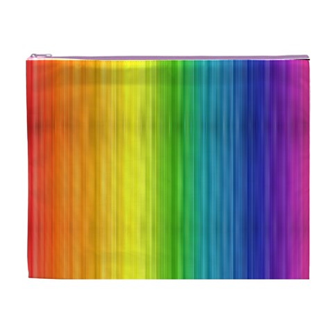 Rainbow Cosmetic Bag (XL) from ArtsNow.com Front