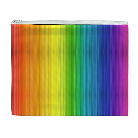 Rainbow Cosmetic Bag (XL) from ArtsNow.com Front