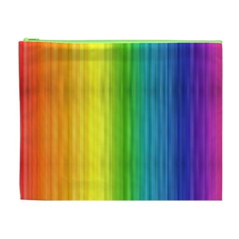 Rainbow Cosmetic Bag (XL) from ArtsNow.com Front