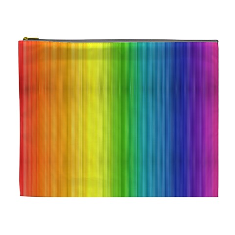 Rainbow Cosmetic Bag (XL) from ArtsNow.com Front