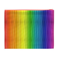 Rainbow Cosmetic Bag (XL) from ArtsNow.com Back