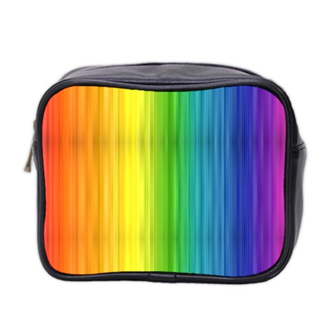 Rainbow Mini Toiletries Bag (Two Sides) from ArtsNow.com Front