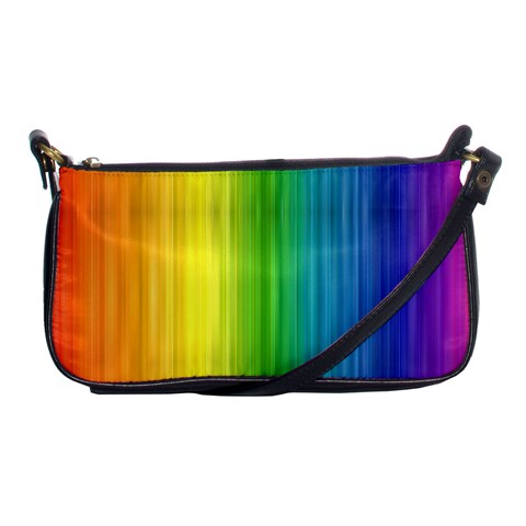 Rainbow Shoulder Clutch Bag from ArtsNow.com Front